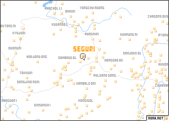 map of Segu-ri