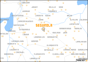 map of Segurola