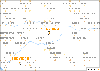 map of Sègyidaw