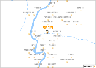 map of Segyi