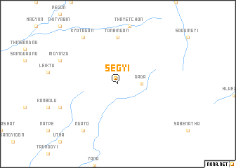 map of Sēgyi