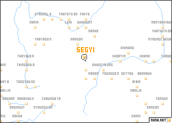 map of Segyi