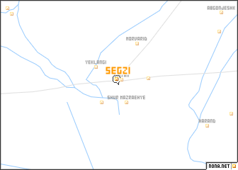 map of Segzī