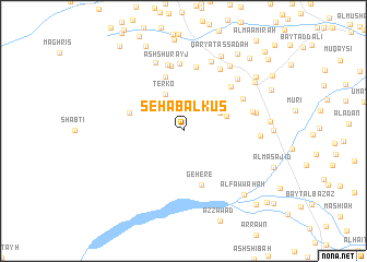 map of Sehab al Kus