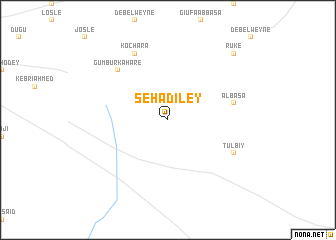 map of Sehādiley
