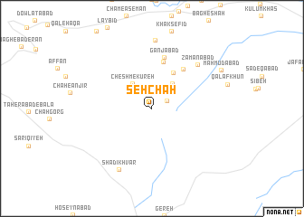 map of Seh Chāh