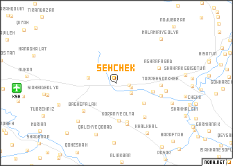 map of Seh Chek