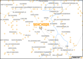 map of Seh Choqā