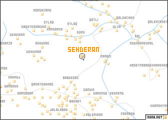 map of Seh Derān
