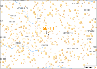 map of Šehiti