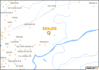 map of Sehjra