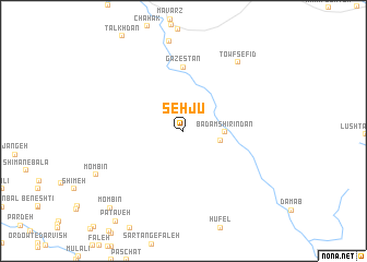 map of Seh Jū