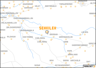 map of Seh Kīleh