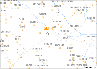 map of Sehk