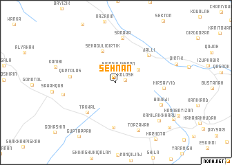 map of Sēhnān
