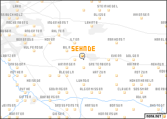 map of Sehnde