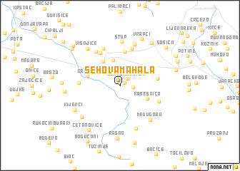 map of Sehova Mahala