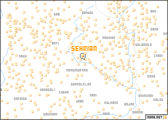 map of Sehriān