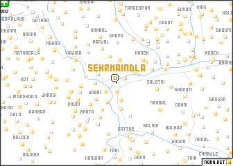 map of Sehr Maindla