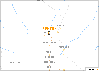 map of Seh Tak