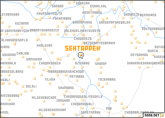 map of Seh Tappeh