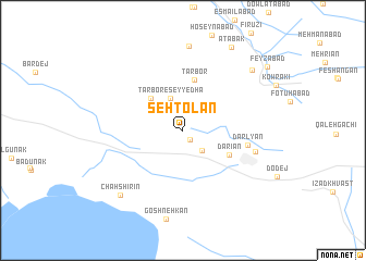 map of Seh Tolān