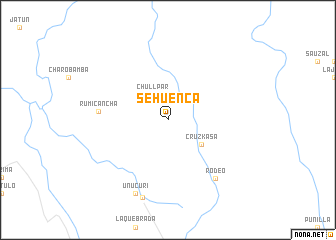 map of Sehuenca