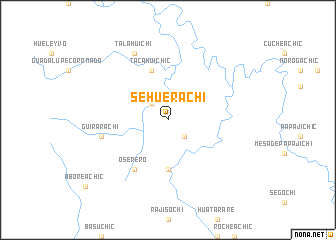 map of Sehuerachi