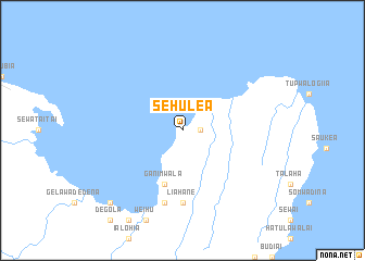 map of Sehulea