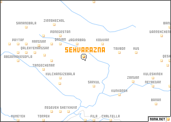 map of Seh Varāznā