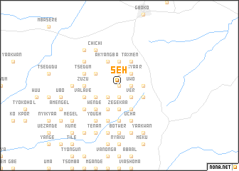map of Seh