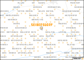 map of Seibersdorf