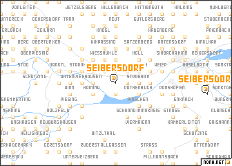 map of Seibersdorf