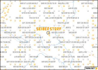 map of Seiberstorf