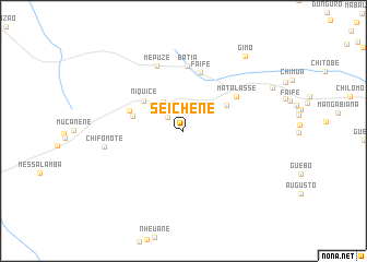 map of Seichene