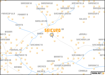 map of Seicuro