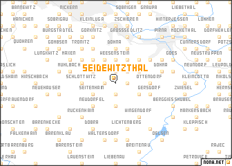 map of Seidewitzthal