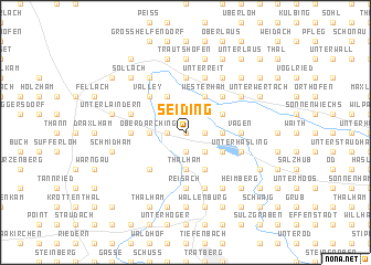 map of Seiding
