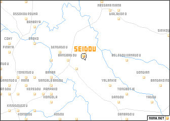 map of Seidou