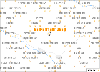 map of Seifertshausen