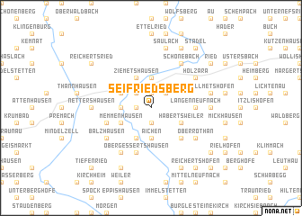map of Seifriedsberg