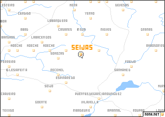 map of Seijas