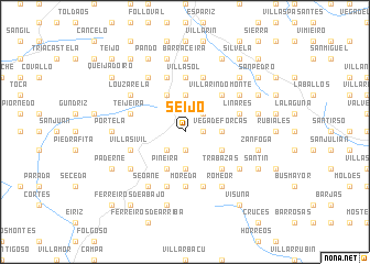 map of Seijo