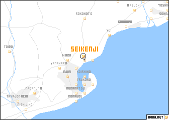 map of Seikenji