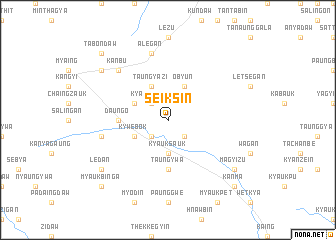 map of Seiksin