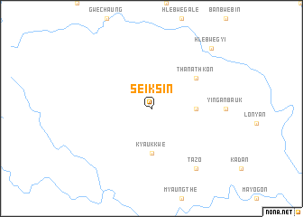 map of Seiksin