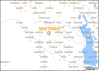 map of Seiktangin