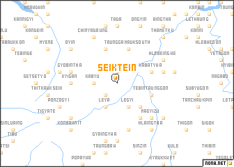 map of Seiktein