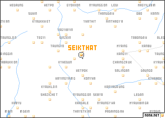 map of Seikthat