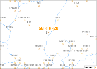 map of Seikthazu